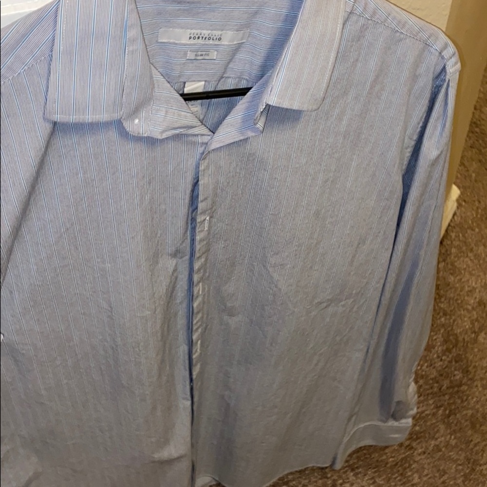 Perry Ellis Portfolio long sleeve dress shirt